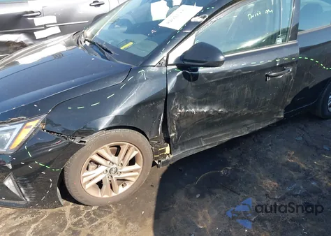 2019 Hyundai Elantra Sel from USA, damaged, VIN 5NPD84LF5KH456311